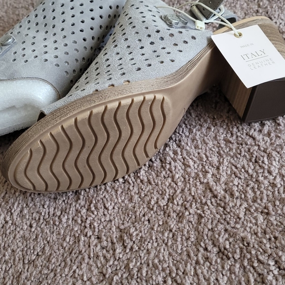 Grey Suede Booties - Picture 3 of 4